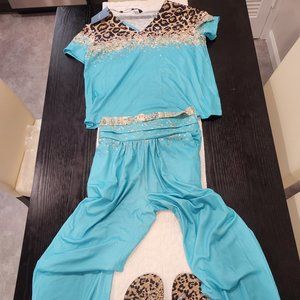 Leopard Top & Pant set